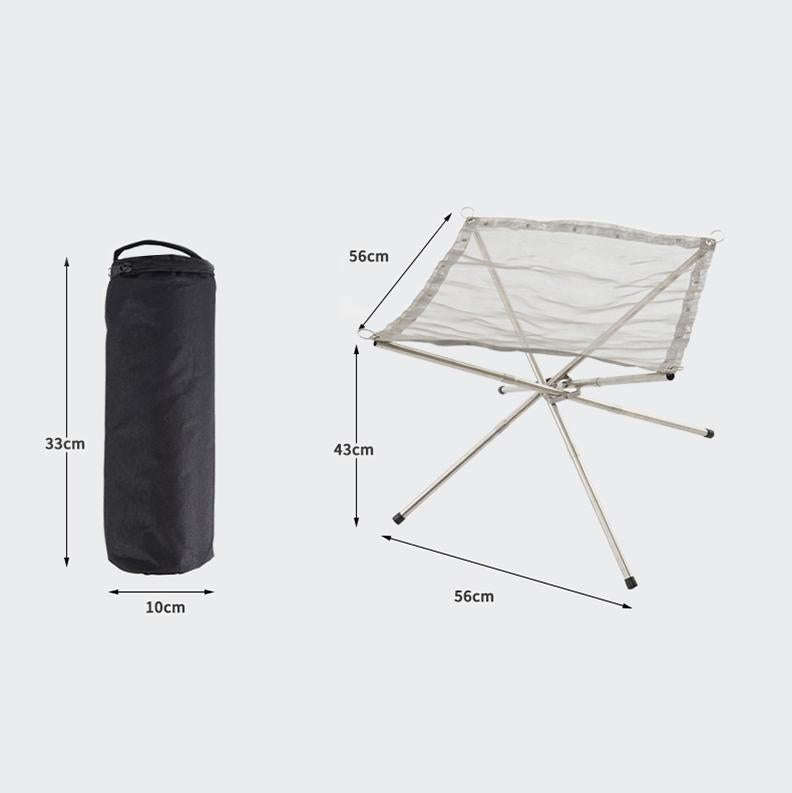 Large Portable Stainless Steel Heating Wood Stove(22 inch)