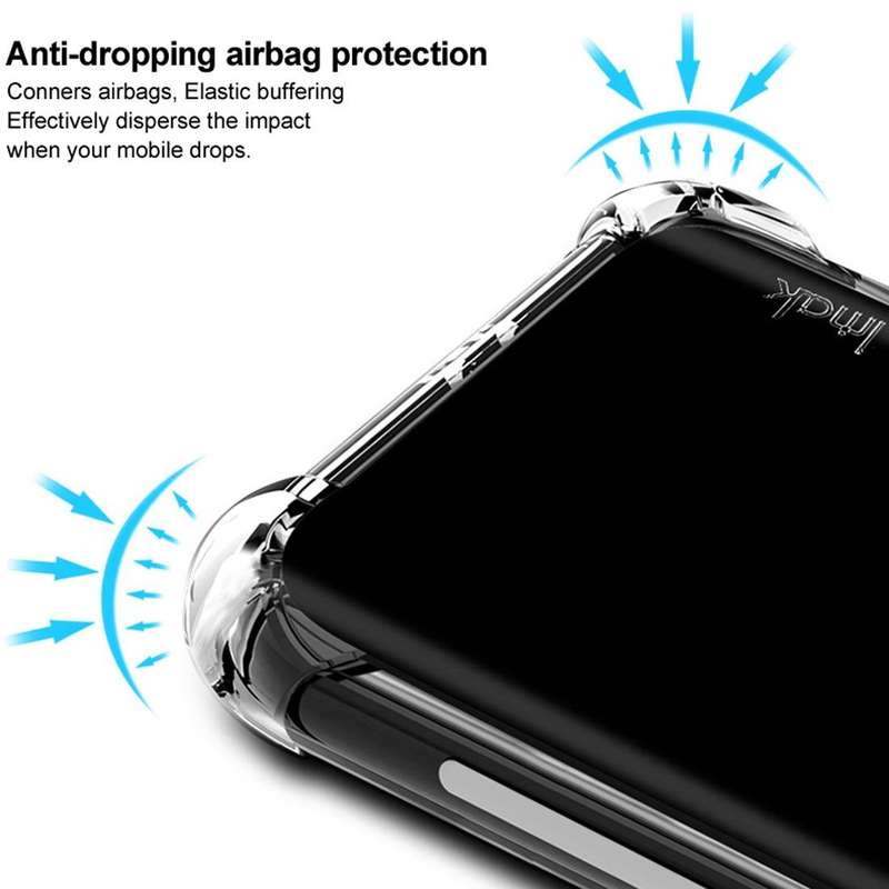 For LG G8X ThinQ / V50S ThinQ 5G IMAK All-inclusive Shockproof Airbag TPU Case with Screen Protec...