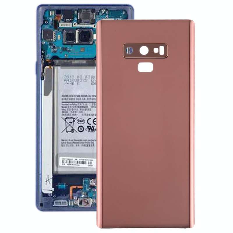 For Galaxy Note9 Battery Back Cover with Camera Lens (Gold)