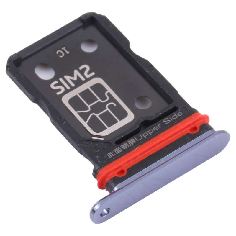 For Vivo S9 V2072A SIM Card Tray + SIM Card Tray (Black)