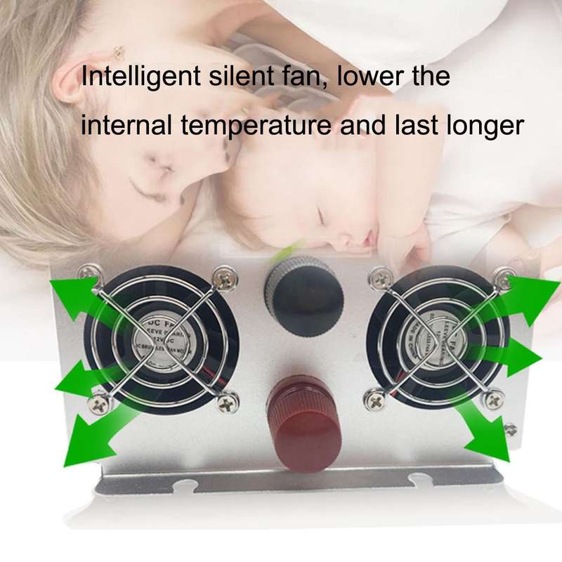 XINBOKE High Power Household Car Sine Wave Inverter 60V 2000W To 220V 1000W(Single Display)