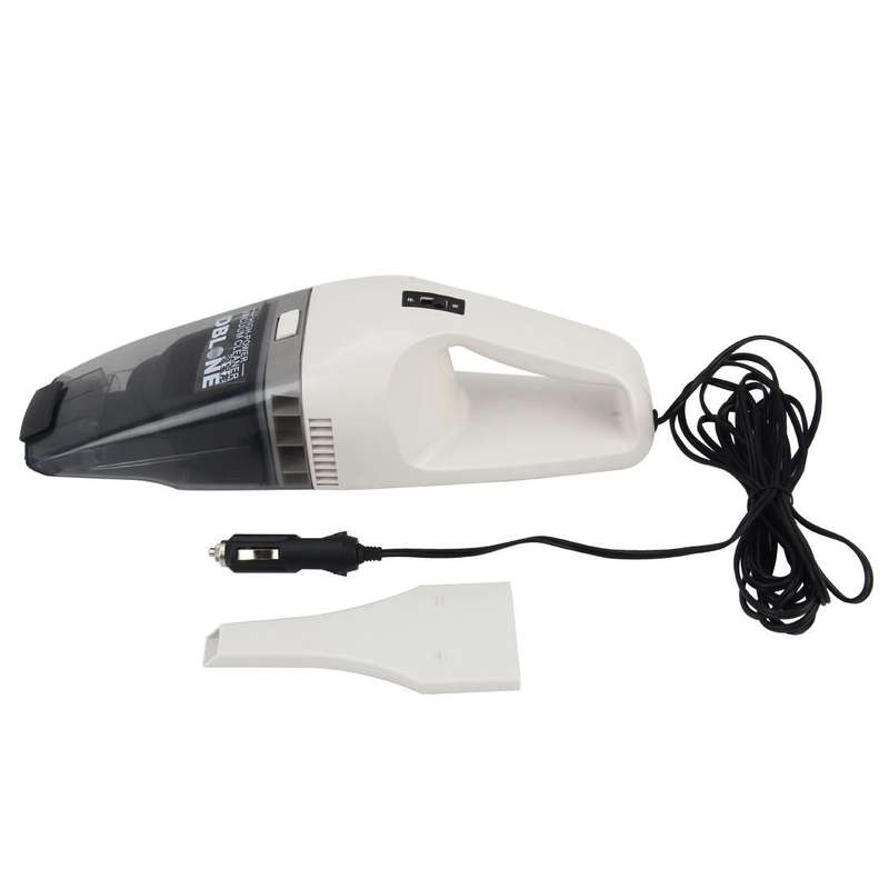 DBL-370 12V Car Vacuum Cleaner Portable Handheld Auto Car Vehicle Vacuum Cleaner Rechargeable Wet...