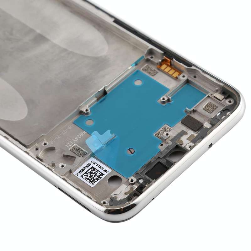 Front Housing LCD Frame Bezel Plate for Xiaomi Redmi Note 8(Silver)