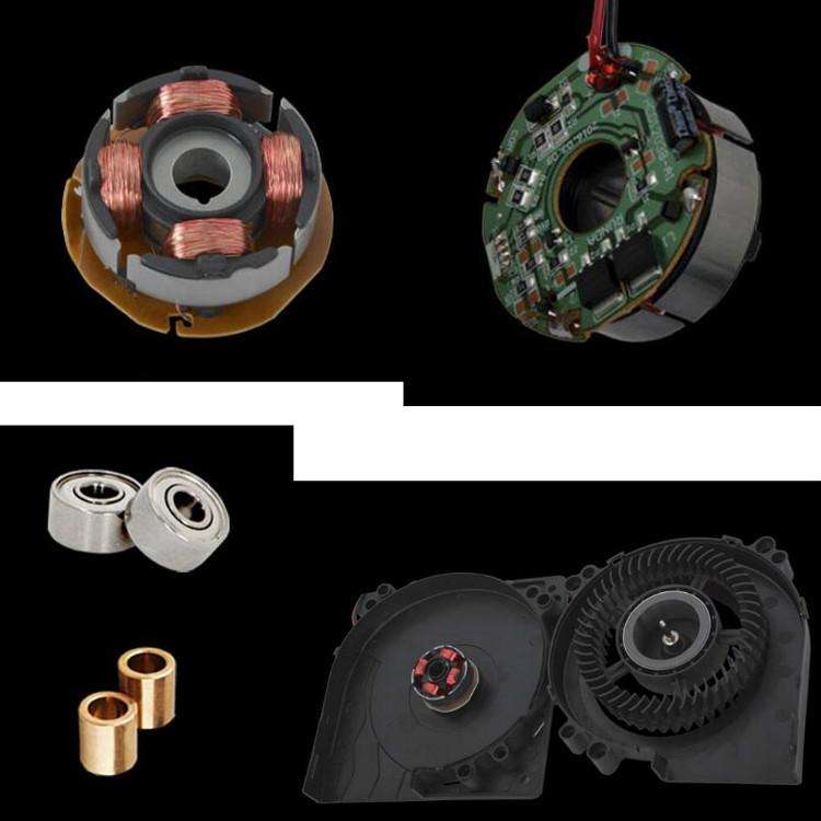 ASIACOOL Silent Turbo Blower Fan, Specification:5015 12V