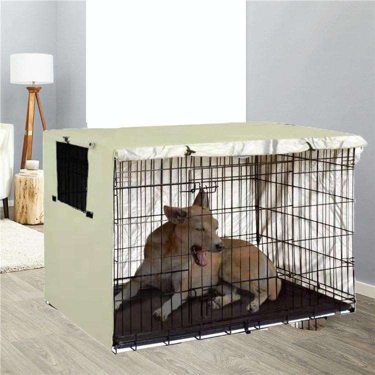 Oxford Cloth Pet Cage Cover Outdoor Furniture Dustproof Rainproof Sunscreen Cover, Size: 109x74x7...