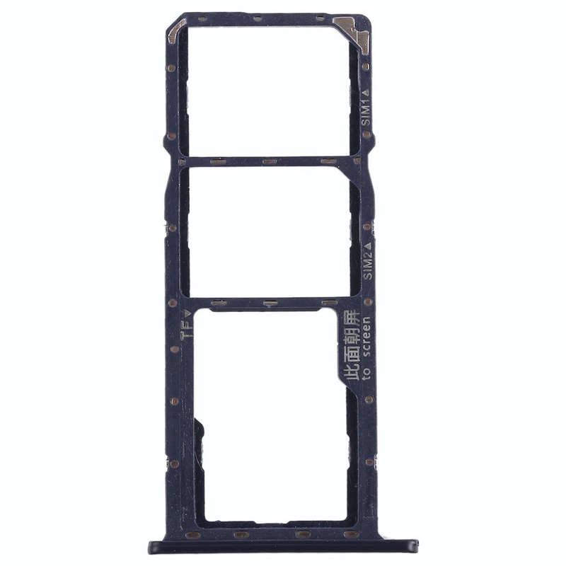 SIM Card Tray + Micro SD Card Tray for Huawei Honor 8C (Blue)