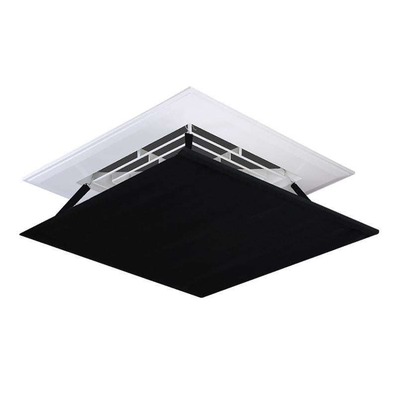Central Air Conditioning Wind Shield Wall-Mounted Anti Direct Blowing Windshield, Size:45x45cm(Bl...
