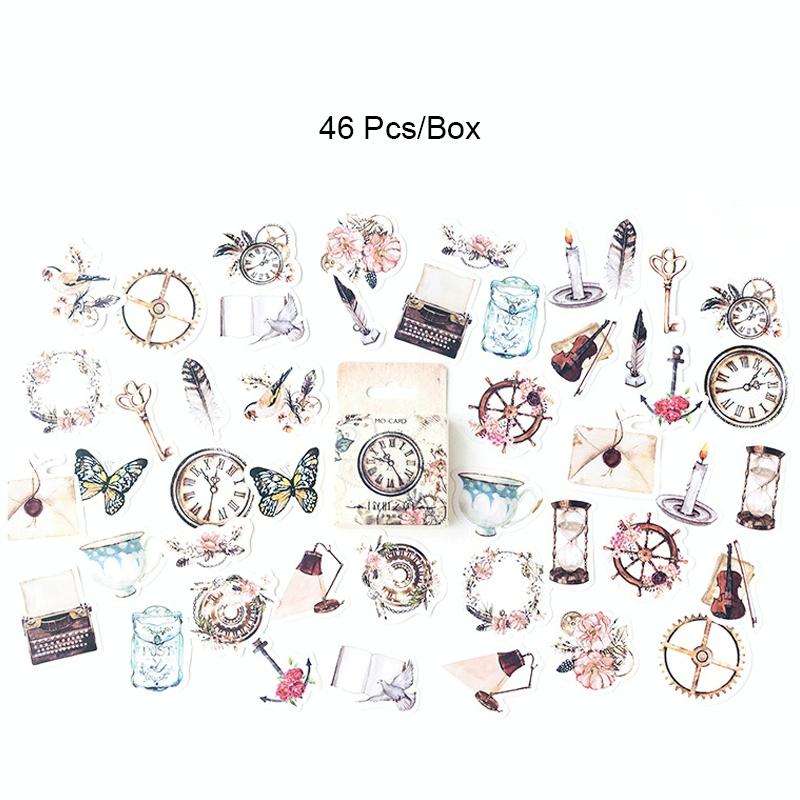2 Boxes The Old Chapter Boxed Stickers Hand Account Decorative Stickers