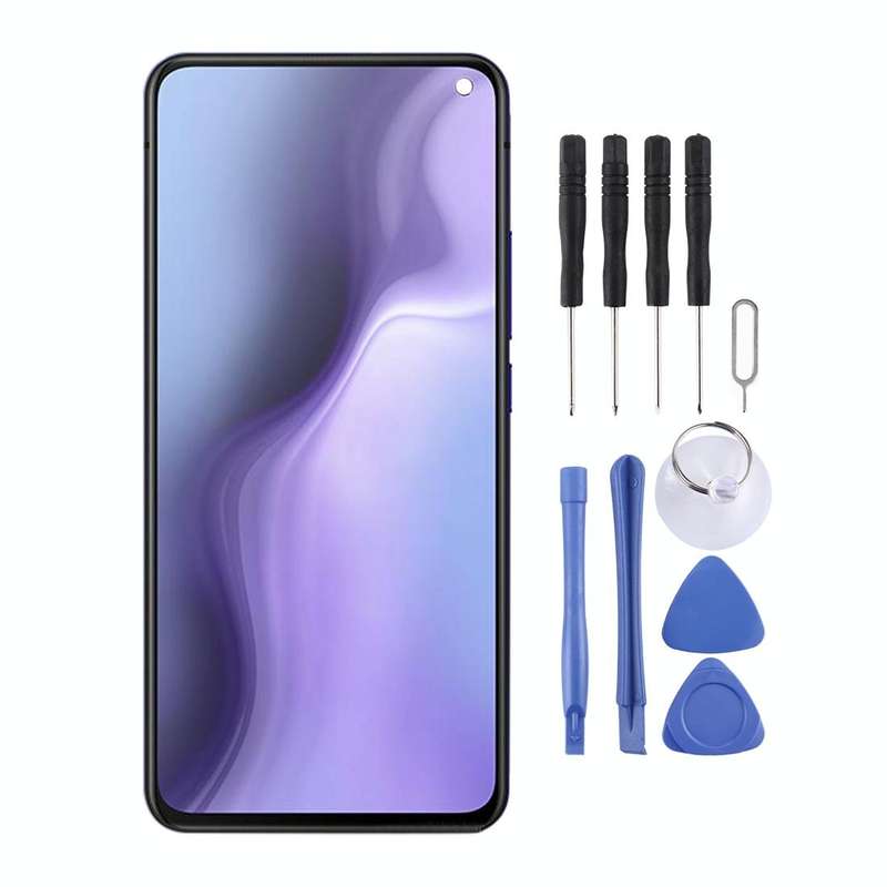 Original Super AMOLED Material LCD Screen and Digitizer Full Assembly for vivo S5 (China) / V17 /...