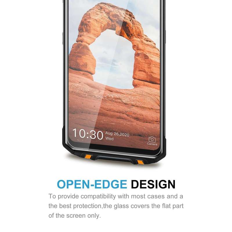For Oukitel WP8 Pro 20 PCS 0.26mm 9H 2.5D Tempered Glass Film