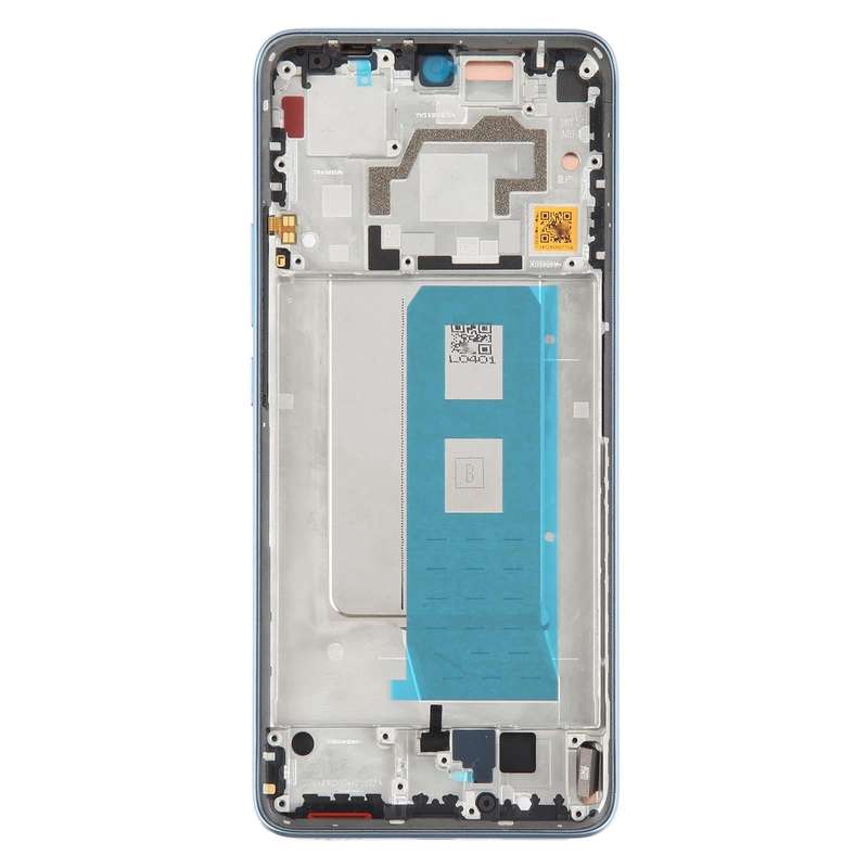 For Xiaomi Redmi K60 Original OLED Material LCD Screen Digitizer Full Assembly with Frame (Blue)