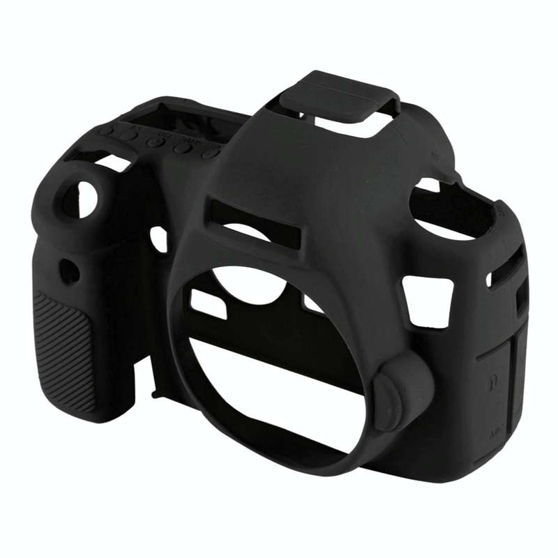 PULUZ Soft Silicone Protective Case for Canon EOS 6D(Black)
