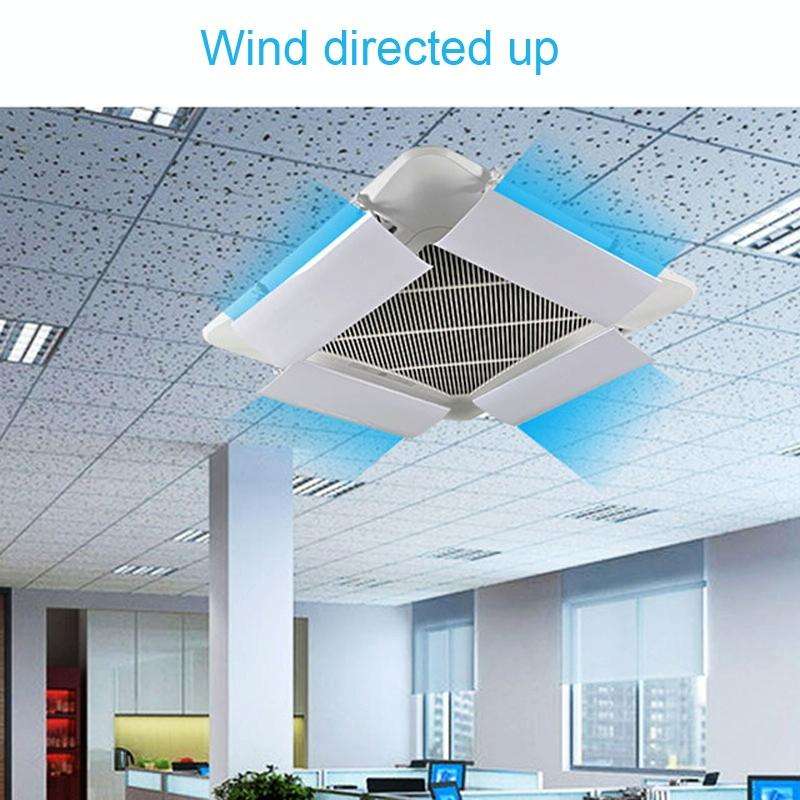 54cm Single Piece Central Air Conditioning Wind Deflector Shield Air-Conditioning Anti Direct Blo...