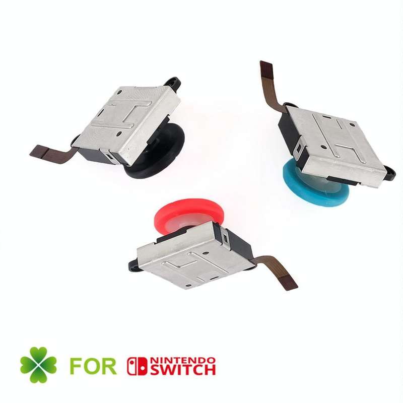 For Nintendo Switch 2pcs Game Console 3D Left Right Interoperability Rocker Remote Sensing Joysti...