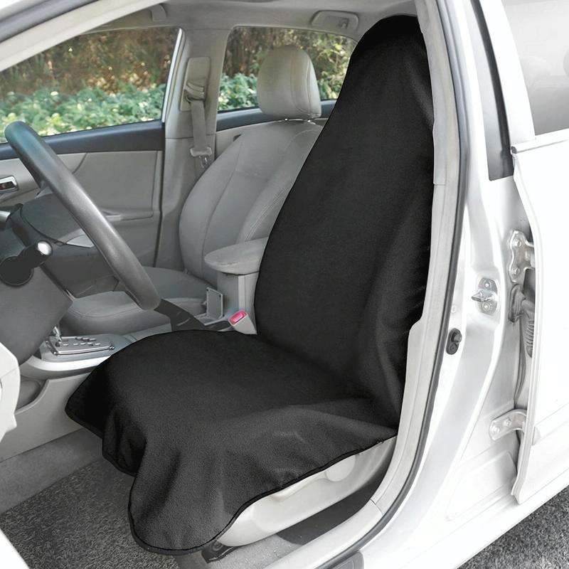 Car Universal Waterproof Anti-skid Seat Cover (White)