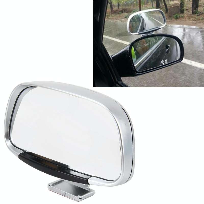 Car Blind Spot Side View Wide Angle Convex Mirror Vision Collection Side View Mirror Blind Spot M...