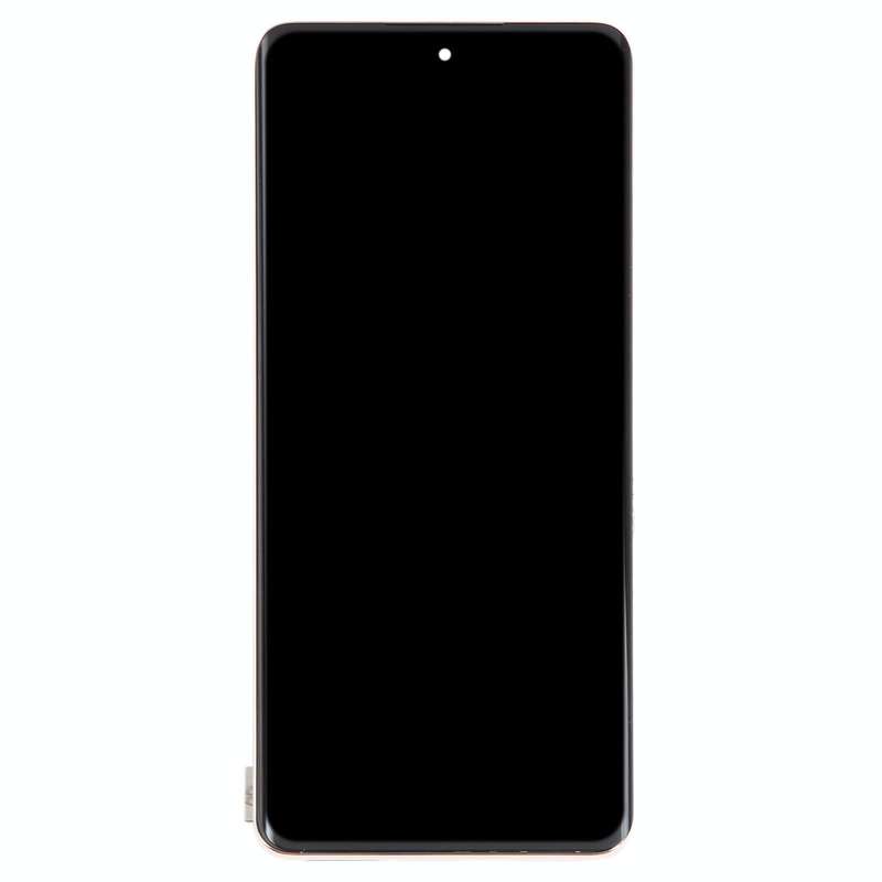 Original LCD Screen For OPPO Reno9 Pro Digitizer Full Assembly with Frame (Gold)