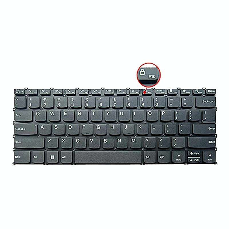 For Lenovo IdeaPad 5 / Yoga Slim 7 Pro  US Version Laptop Backlight Keyboard, F10 Key with Lock I...
