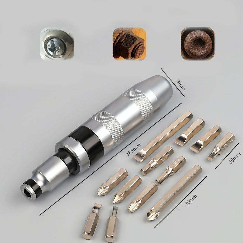 8 In 1 Impact Screwdriver Socket Set for Rusty Stubborn Screws