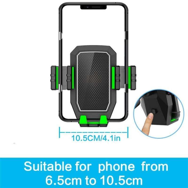 A06 Multifunctional Car Cup Mug Bottle Holder Mobile Phone Mount Stand Food Snack Tray Table(Grey)
