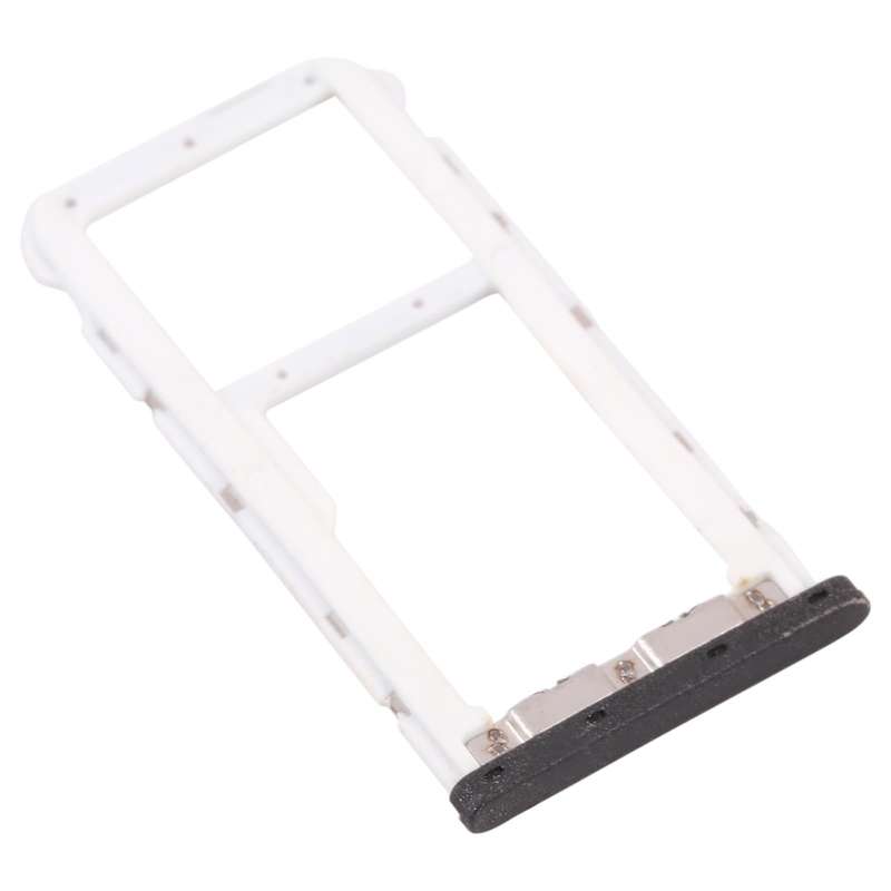 SIM Card Tray + SIM Card Tray / Micro SD Card Tray for ZTE Blade V9 Vita (Black)