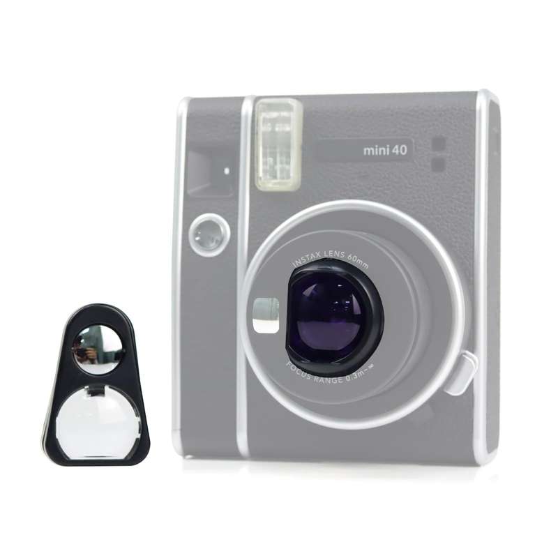 2 in 1 Selfie Portrait Purple Color Filter Set for FUJIFILM Instax mini 40