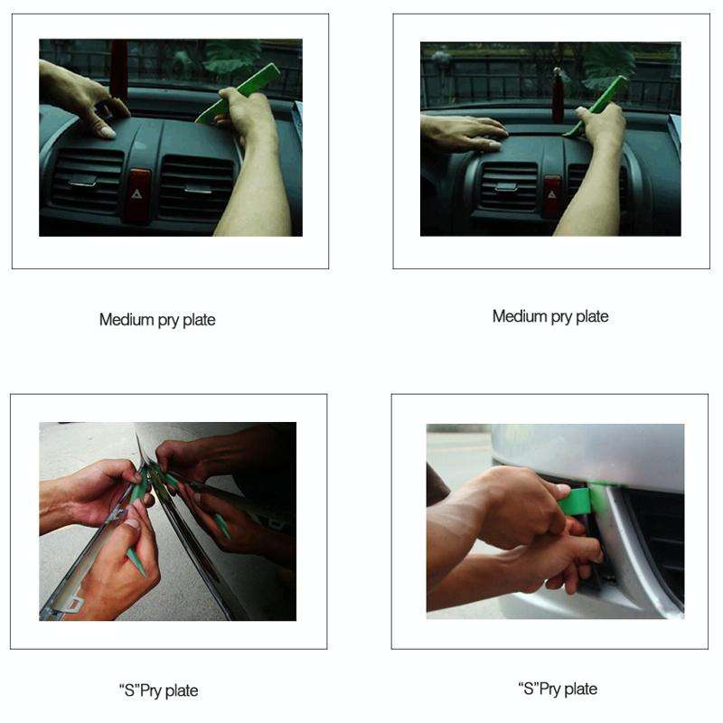 BEST-129 Double Bend Head Plastic Pry Tool