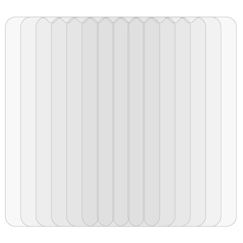 For Lenovo K13 Note 50 PCS 0.26mm 9H 2.5D Tempered Glass Film