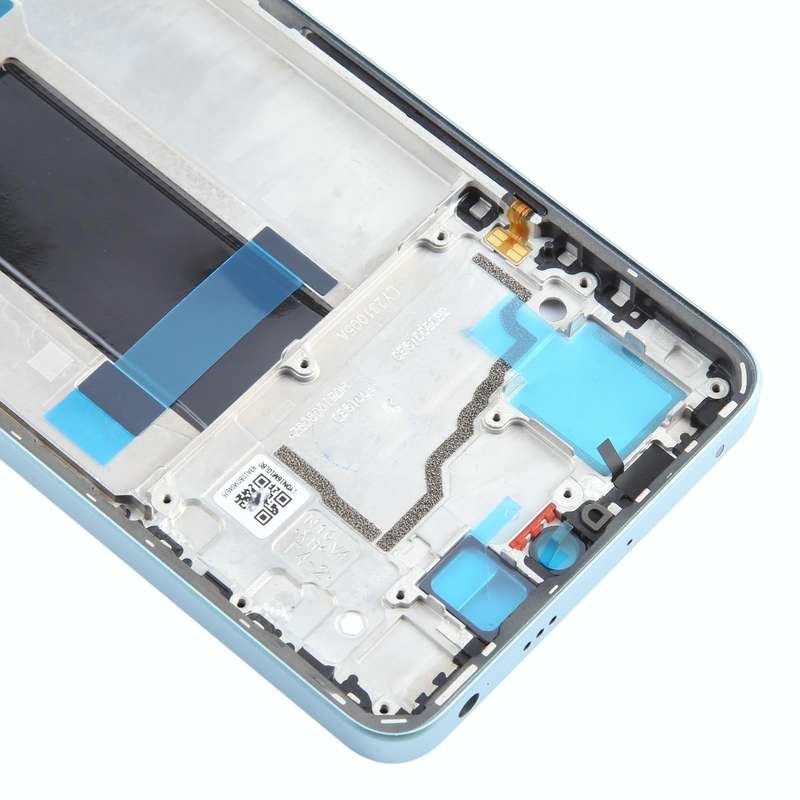 For Xiaomi Redmi Note 13 Pro 5G Original Front Housing LCD Frame Bezel Plate (Blue)