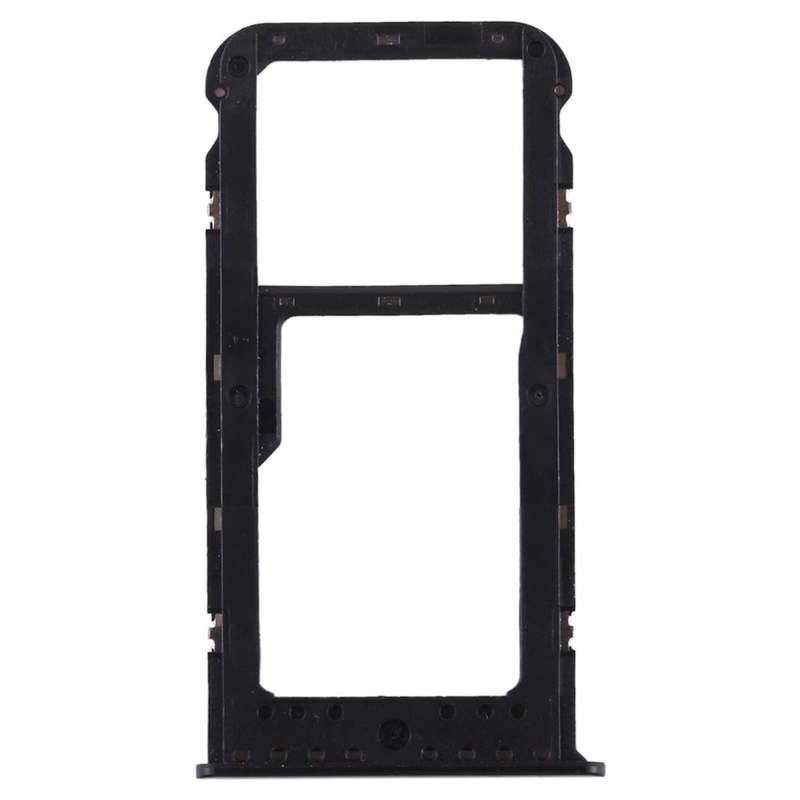 SIM Card Tray + SIM Card Tray / Micro SD Card Tray for Huawei Honor V9 Play (Black)