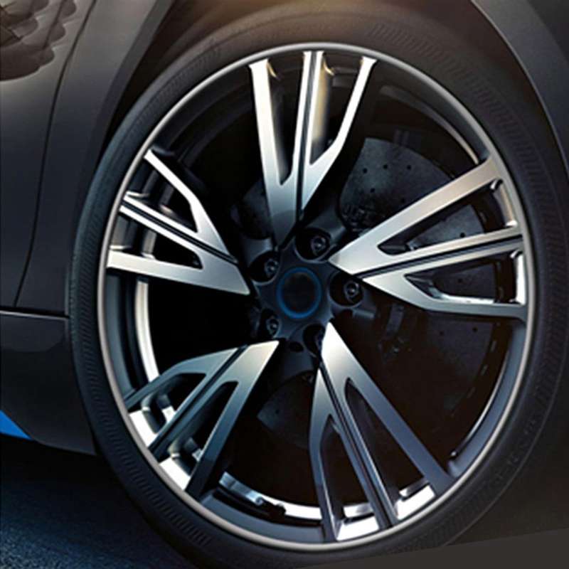 Universal Decorative Scratchproof Stickup 8M Flexible Car Wheel Hub TRIM Mouldings Decoration Str...
