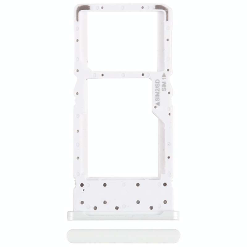 For Nokia X20 Original SIM + SIM / Micro SD Card Tray (White)