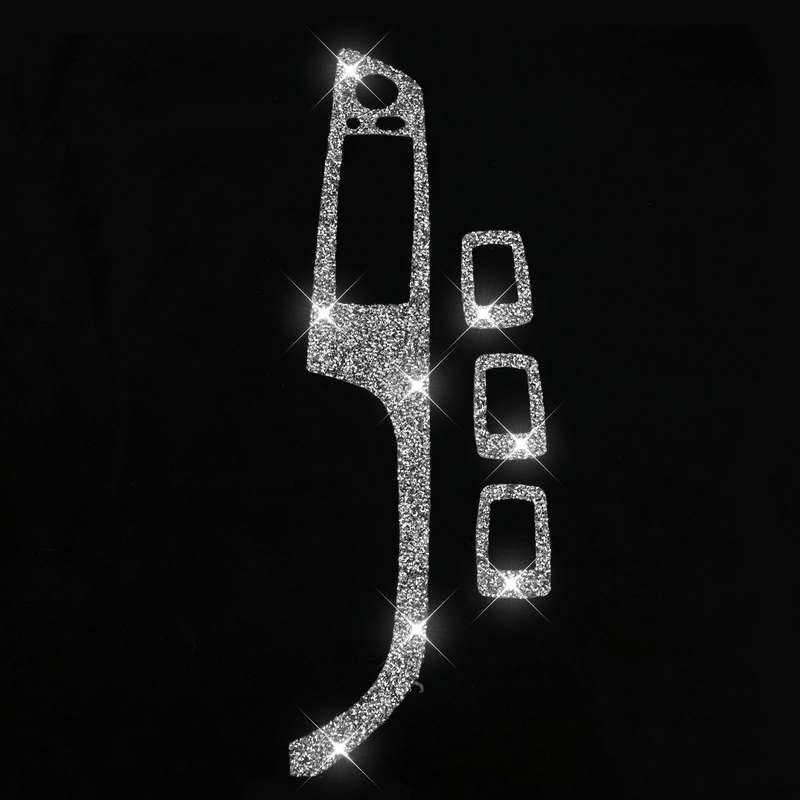 For BMW 3 Series E90 / 320i / 325i 2005-2012 Car Window Lift Panel with Folding Key 37.8cm Diamon...