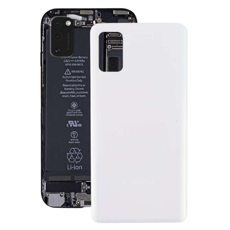 For Samsung Galaxy A41 Battery Back Cover (White)