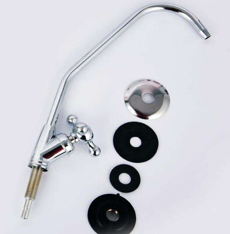 1/4 Quick Connect Faucet Small Three Prong Quick Connect Kitchen Water Purifier Faucet(2 Point Qu...