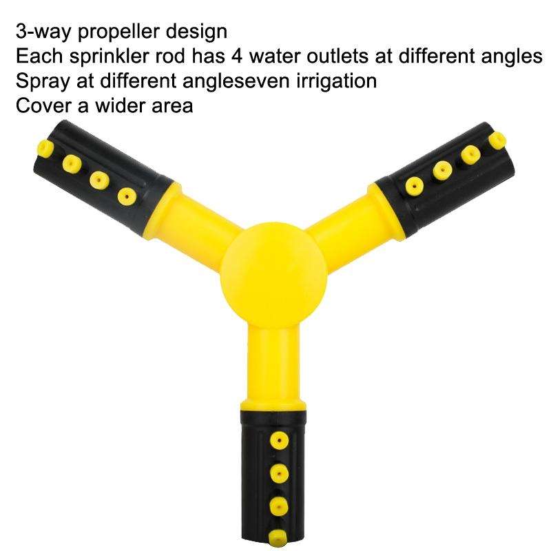 360 Degrees Rotating Watering Device, Style: With 1 inch Connector
