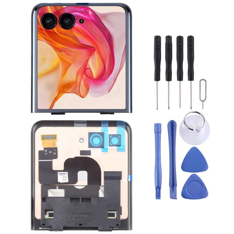 For Motorola Razr 50 Ultra Original LCD Secondary Screen with Digitizer Full Assembly