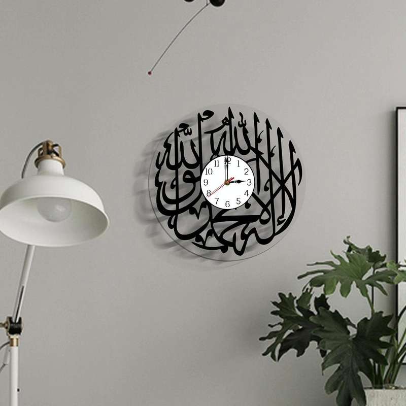 TM028 Acrylic Mute Art Watch Home Decoration Wall Clock(Number)