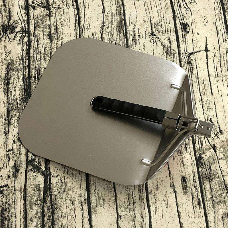 Handle Foldable Pizza Cake Aluminum Spatula(A)