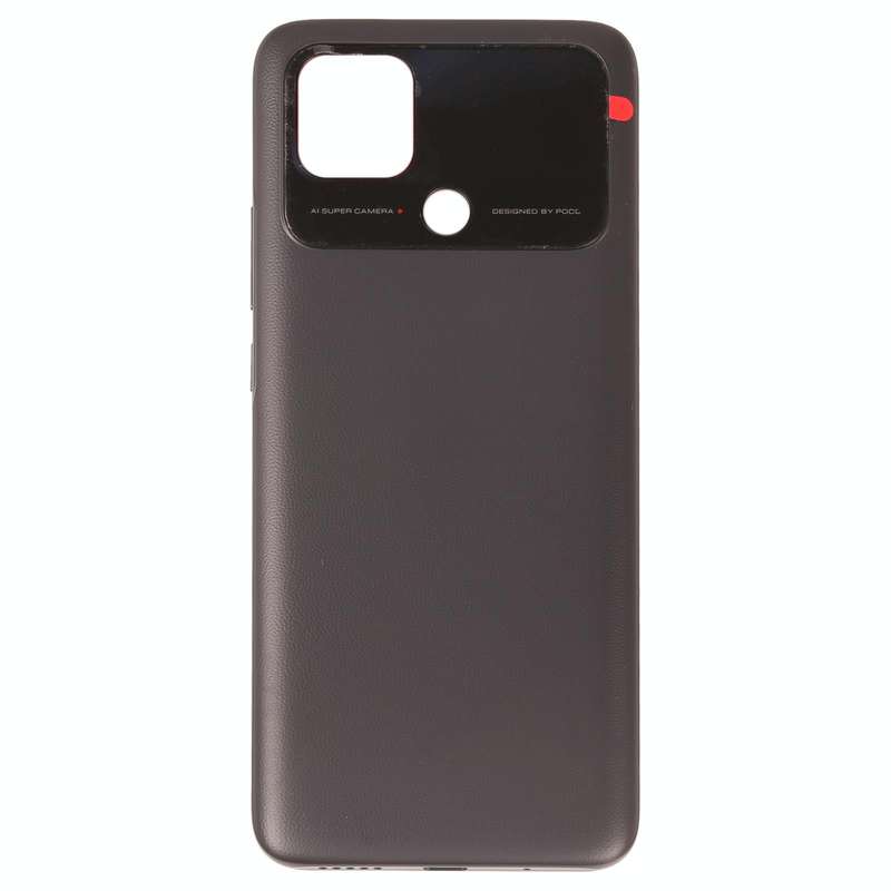 Original Battery Back Cover for Xiaomi Poco C40(Black)