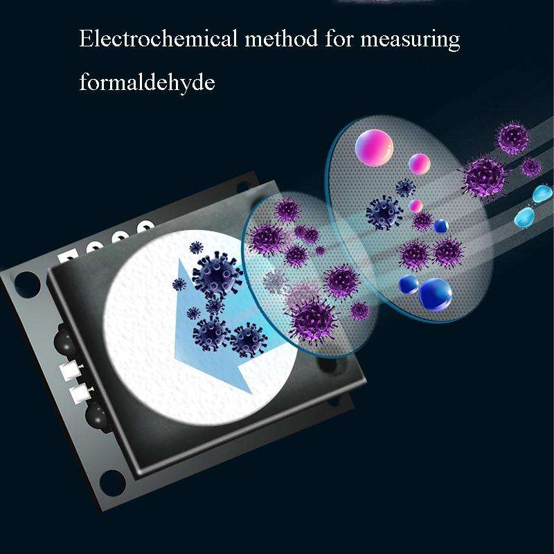 WP6932 Professional Home Formaldehyde Detector New House Measuring Formaldehyde Instrument MP2.5 ...