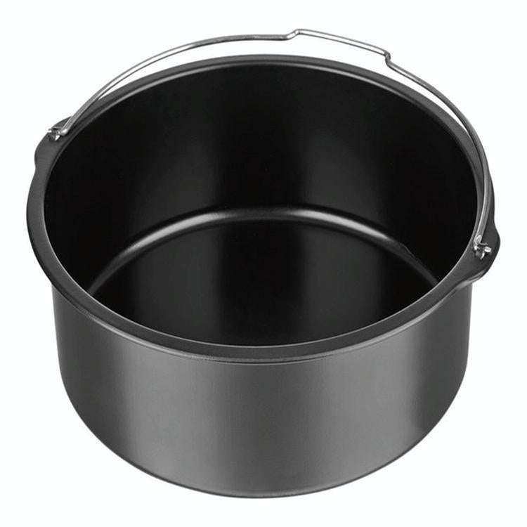 7 in 1 Air Fryer Accessories 7-piece Set for 3.5-5.8QT Type of Baking Basket Double-layer Grill(B...