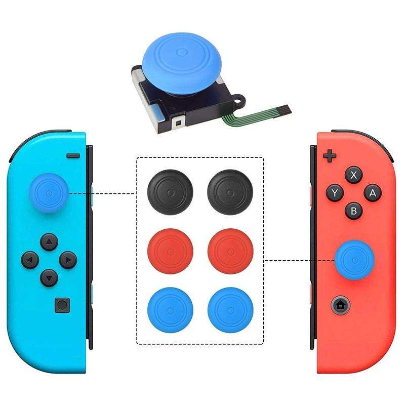 21 In 1 Kit For Nintendo Switch Joycon Joystick Thumb Stick Repair Tool