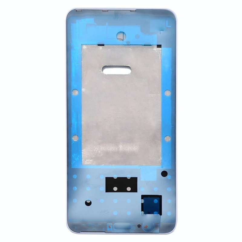 For Huawei P smart (Enjoy 7S) Front Housing LCD Frame Bezel Plate(White)