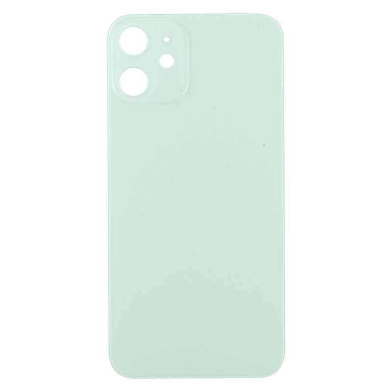 Easy Replacement Big Camera Hole Back Battery Cover for iPhone 12(Green)