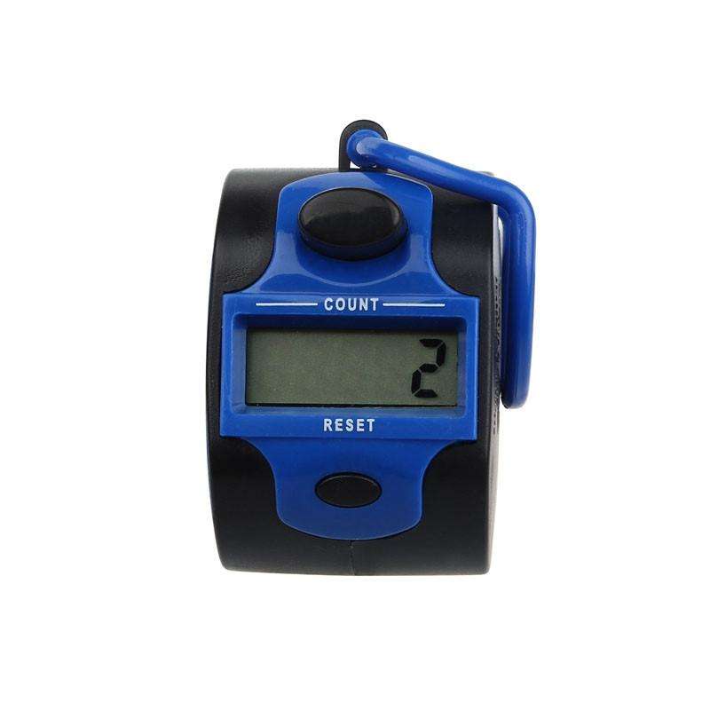 Portable Five-digit Manual Press Electronic Counter(Random Color Delivery)