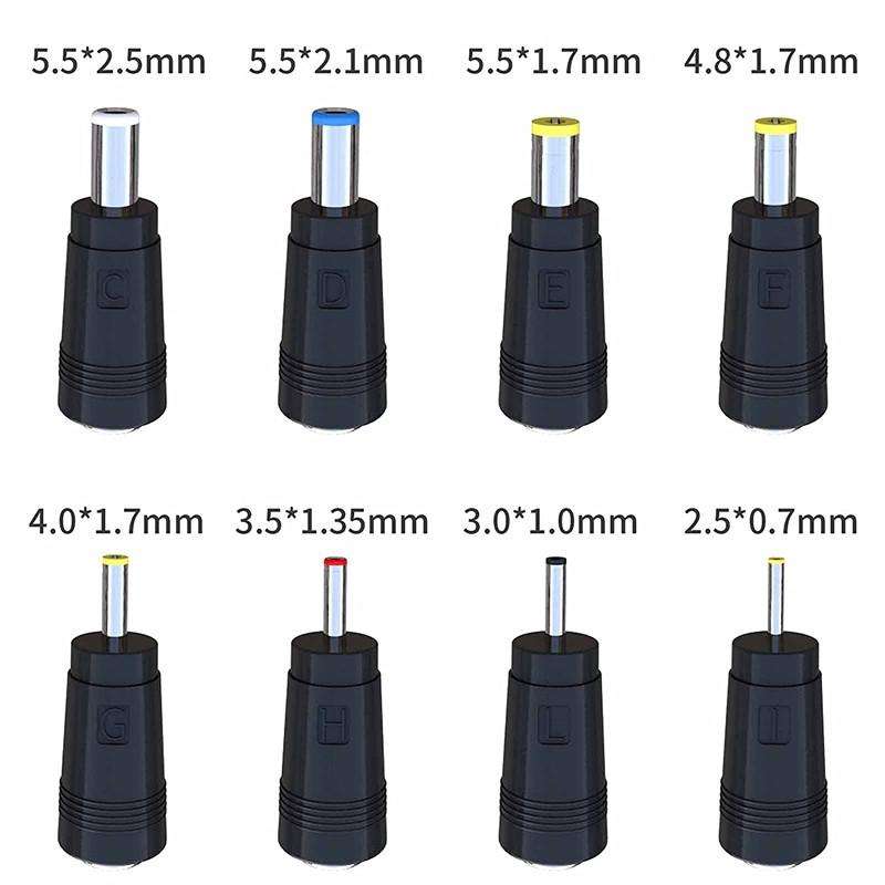 USB 5V to DC 9V 5.5mm x 2.5mm Converter Step Up Voltage Converter Power Cable with 8 Connectors