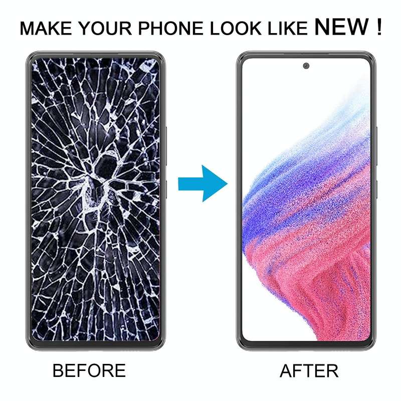 For Samsung Galaxy A53 5G SM-A536 6.48 inch OLED LCD Screen Digitizer Full Assembly with Frame (G...