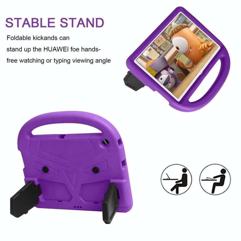 For Huawei MediaPad T3 10 9.6 inch Sparrow Style EVA Material Children Shockproof Casing Shell(Pu...