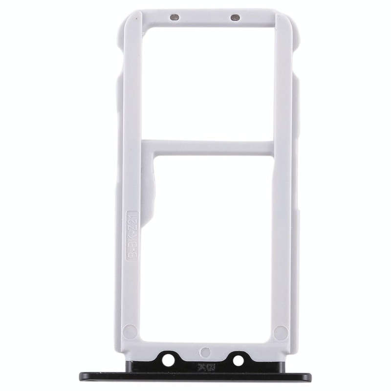 SIM Card Tray + SIM Card Tray / Micro SD Card for Huawei Honor View 10 / V10(Black)